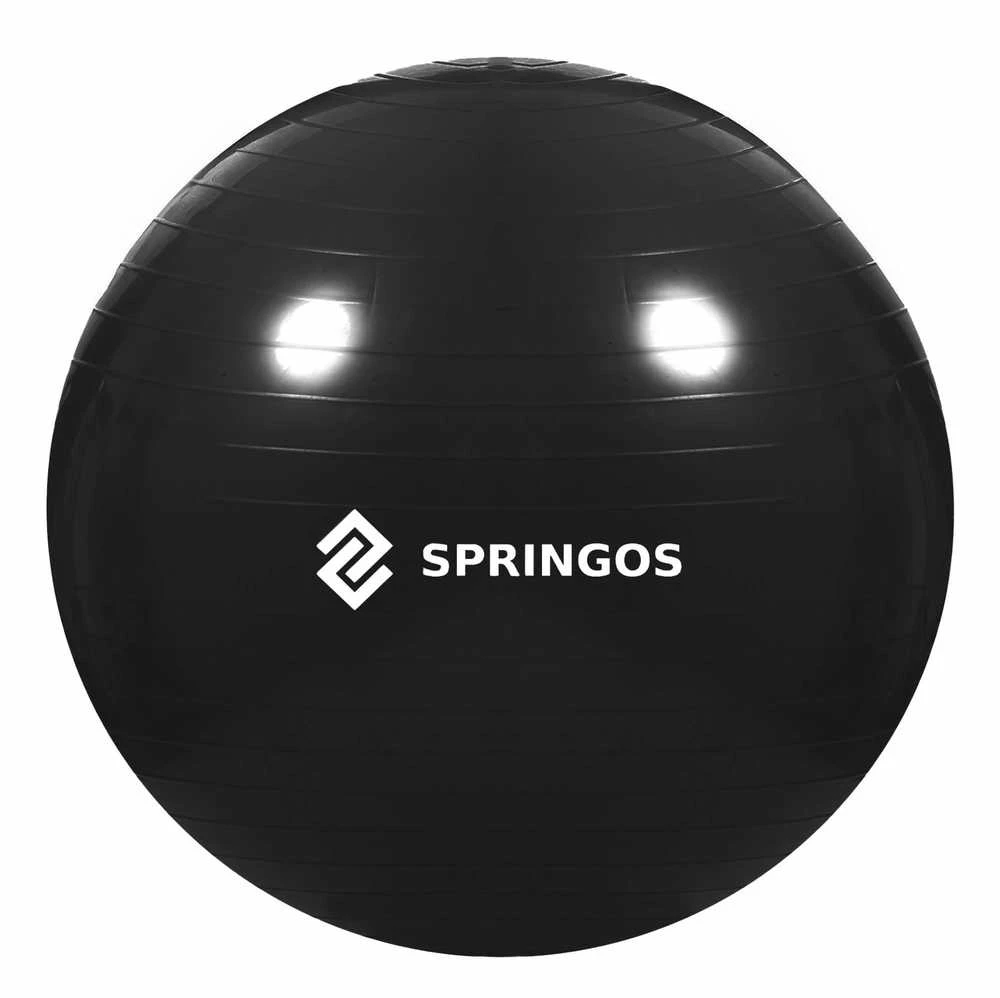 Gimnastikos kamuolys Springos FB0015 85 cm su pompa