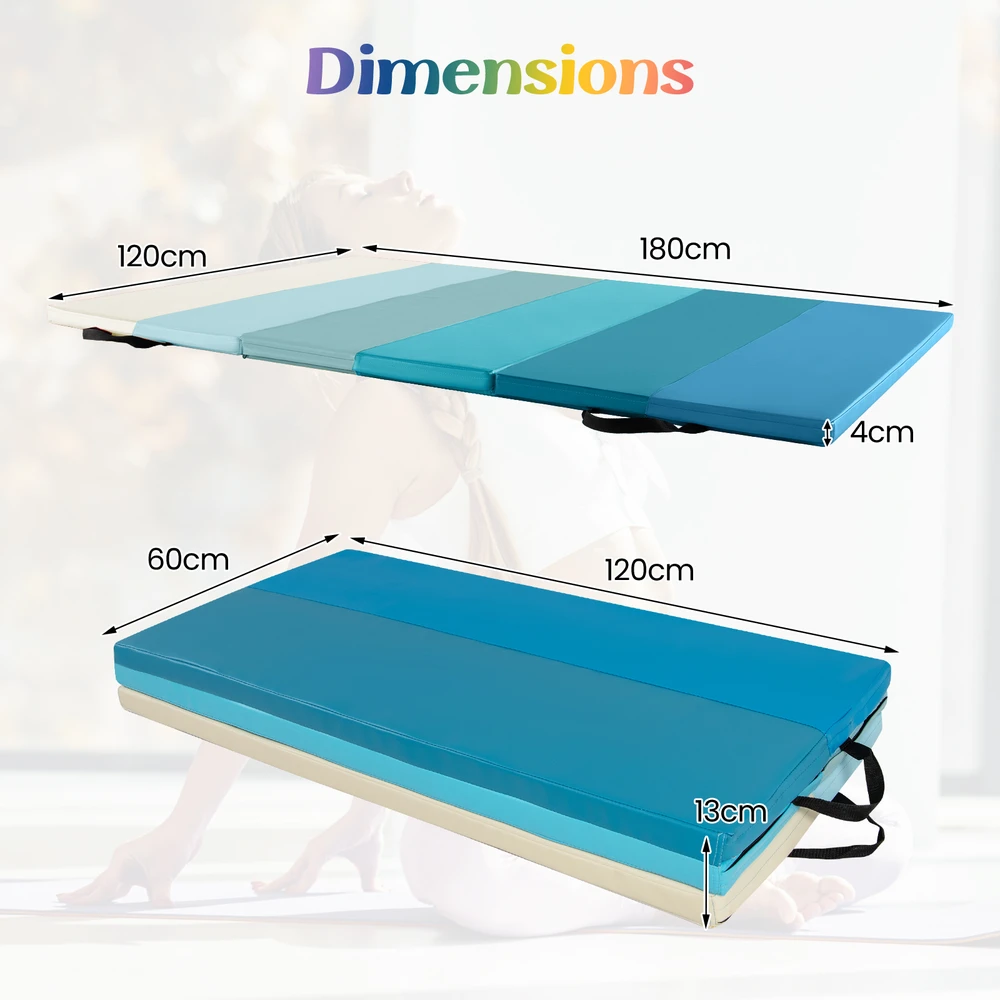 Gimnastikos kilimėlis 180 x 120 x 4 cm