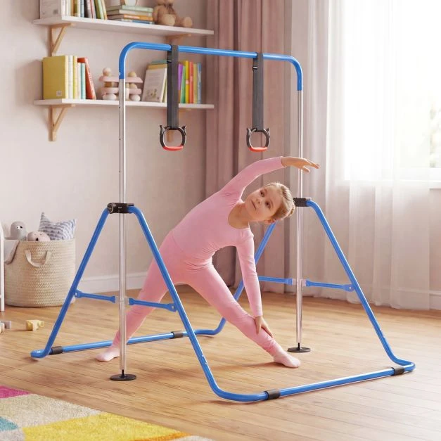 Gimnastikos skersinė mėlyna