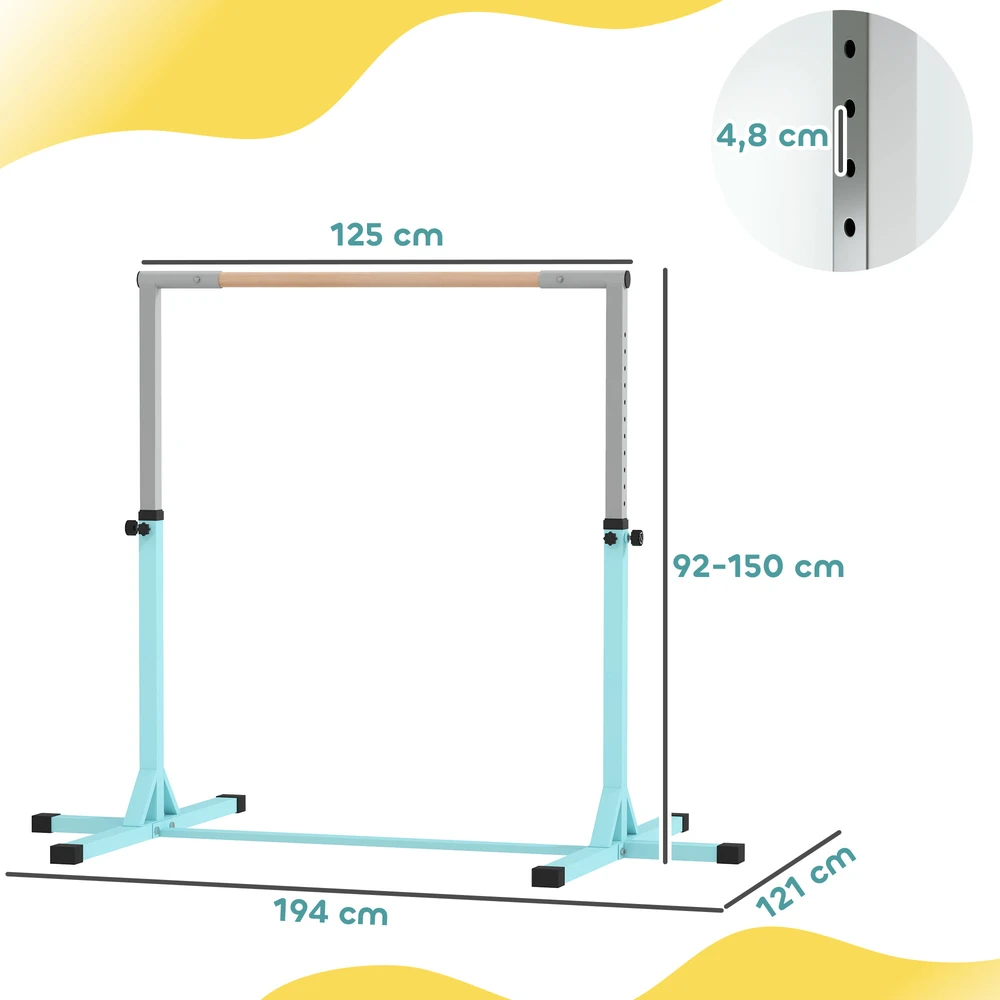 Gimnastikos skersinis 92–150 cm