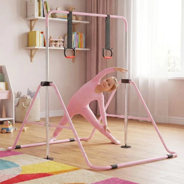 Gimnastikos skersinis rožinis