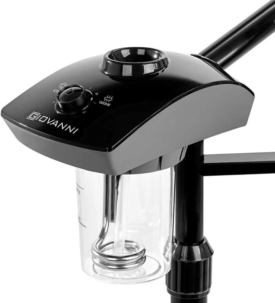 Activeshop Veido garinimo prietaisas su LED lupa – vapozonas Giovanni D-21 juodas