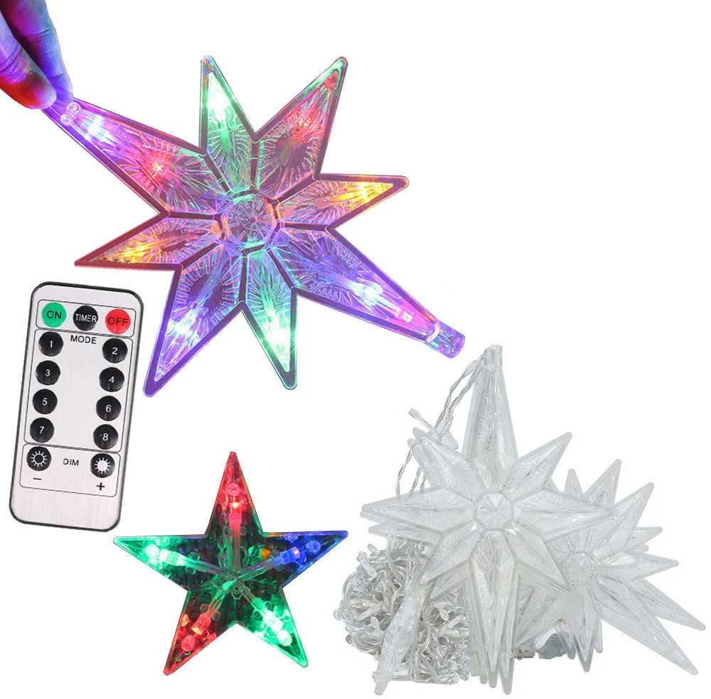 Lights garland stars light curtain 138 led
