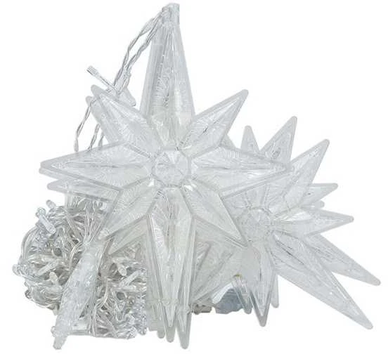 Lights garland stars light curtain 138 led