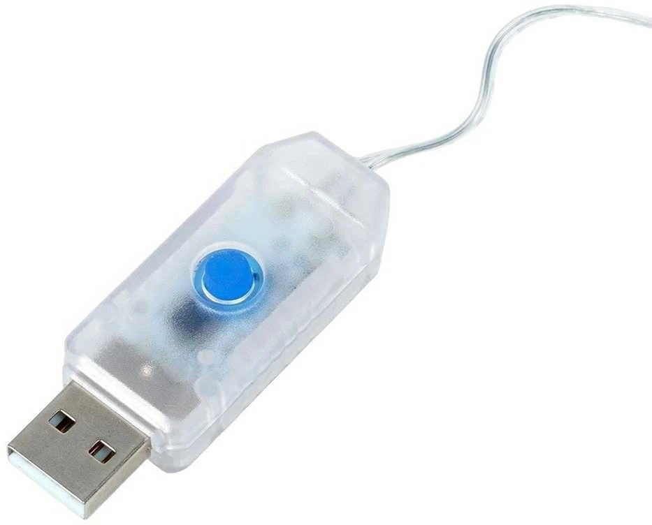 Verk Girlianda- užuolaida Vilde 300 LED su pultu 3 m