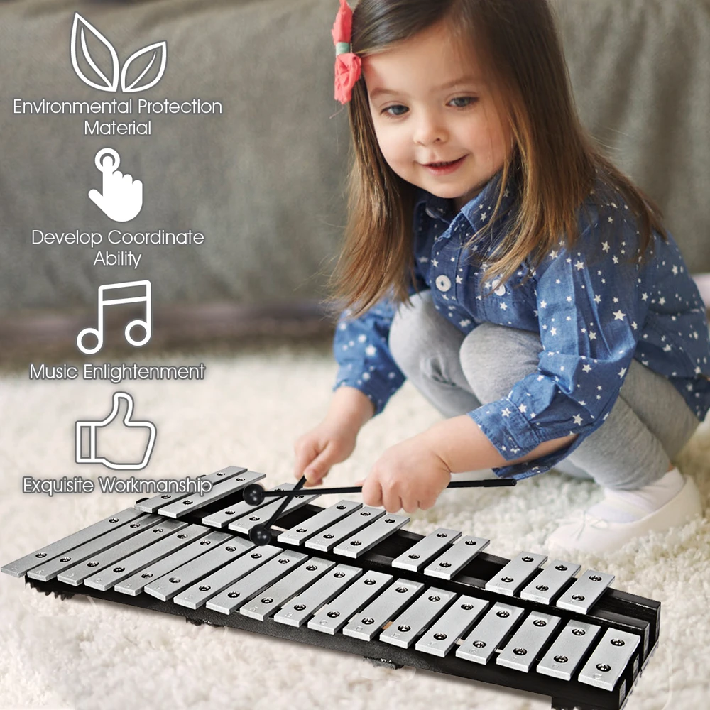 Glockenspielas 30 natų