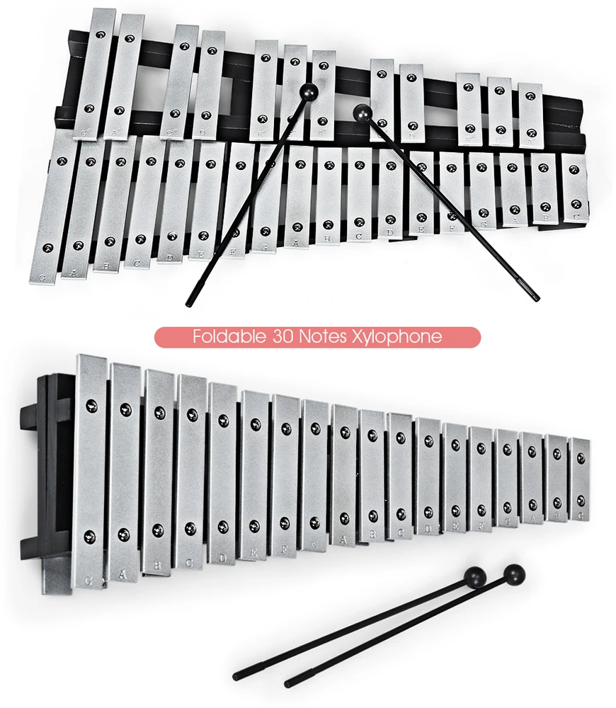 Glockenspielas 30 natų