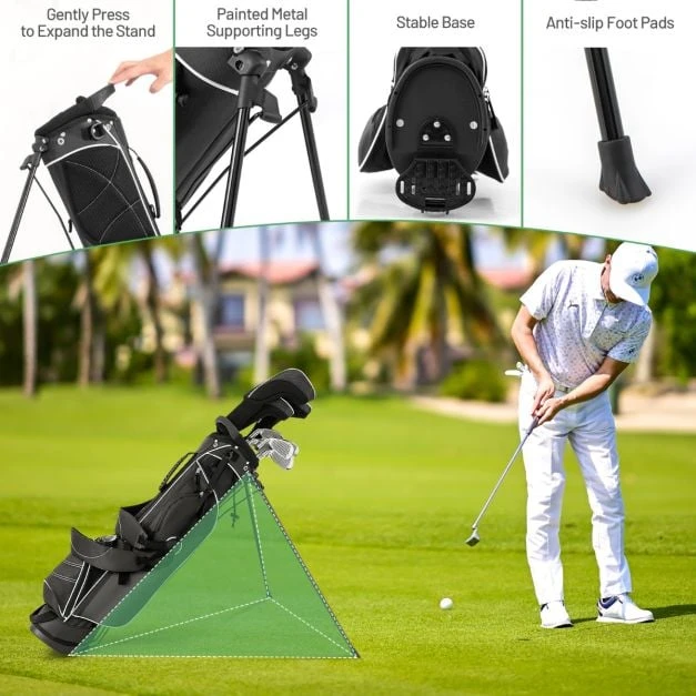 Golfinė kuprinė mėlyna