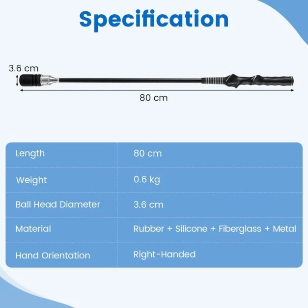 Golfo sūkių treniruoklis 80 cm