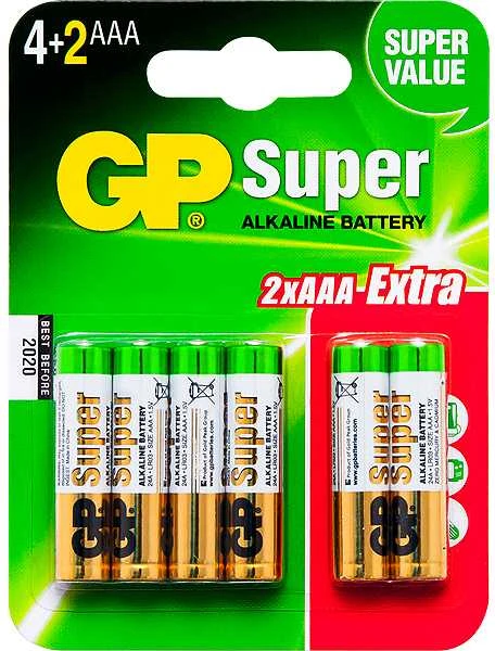 GP baterijos 4891199218316