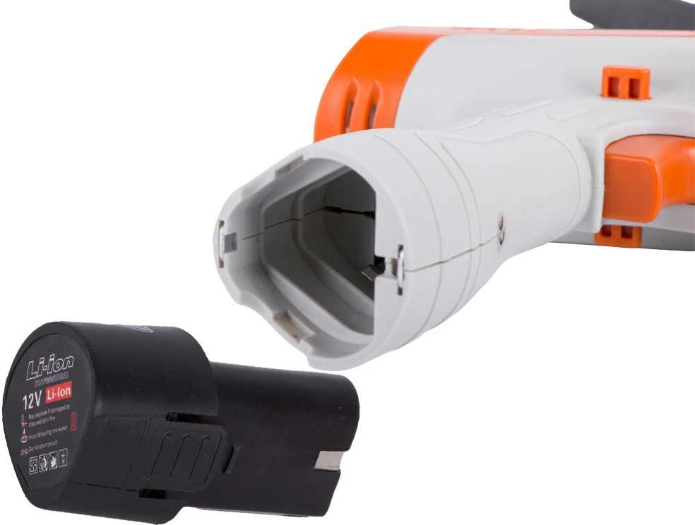 Grandininis pjūklas akumuliatorinis mini 12V 2Ah