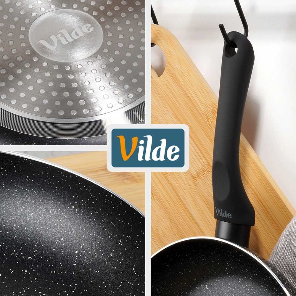 Vilde Granitinė keptuvė 24 cm juoda