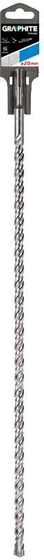 Wiertło Grąžtas betonui Graphite SDS+ 57H490, 20x800 mm