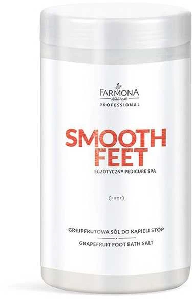 Activeshop Greipfrutų kojų vonios druska Farmona Smooth Feet, 1500 g