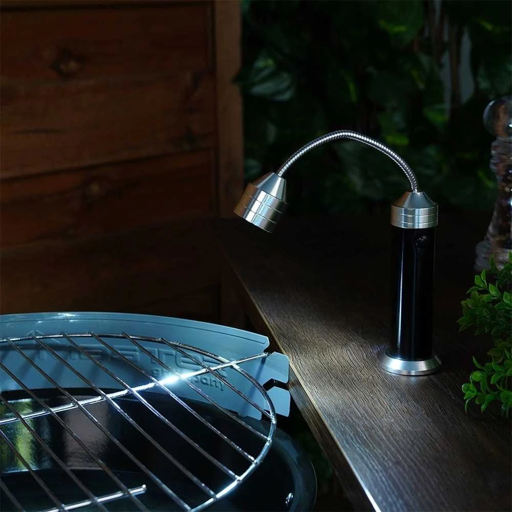 Mondex BBQ LED Grilio Lempa Magnetinė 24 cm - Pasukama, Aukščio Reguliuojama