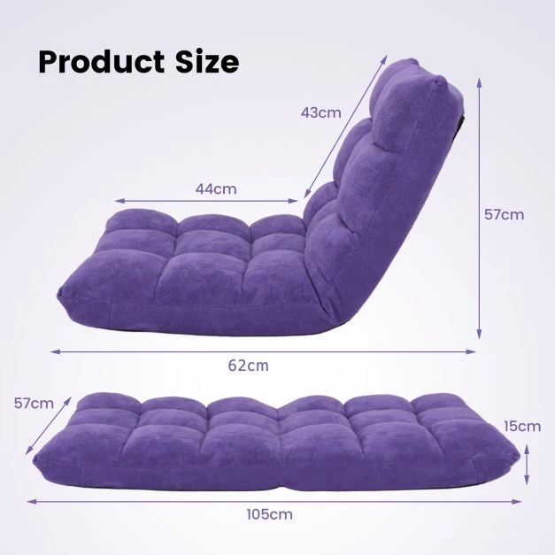 Grindinė kėdė violetinė