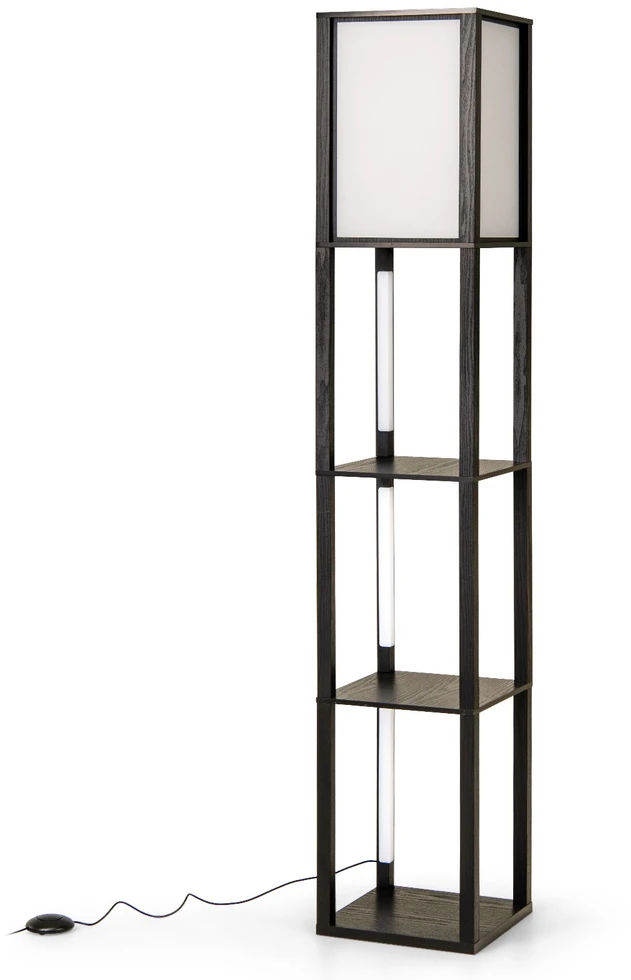 Lempa su lentynomis 29 x 29 x 163 cm