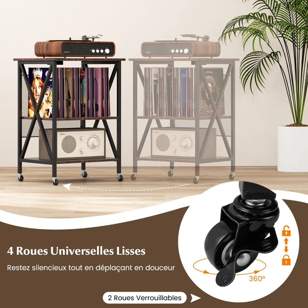 Grotuvo stovas Rustic Brown