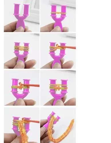 Kruzzel DIY Bracelet Making Rubber Bands 18273