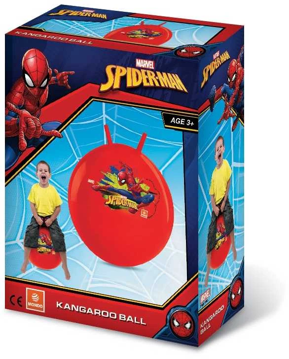 Guminis šokliukas su rankenomis „Mondo Spiderman“