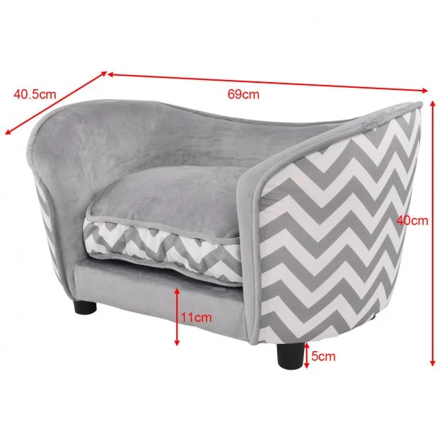 Gyvūnų sofa 71.5 x 41.5 x 40 cm