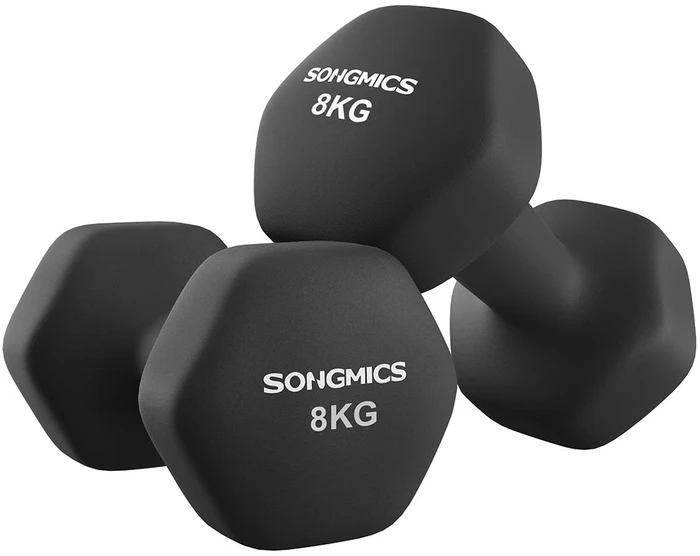 Songmics Hanteliai 8kg 2 vnt.
