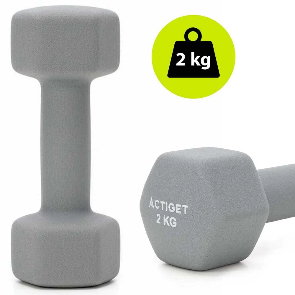 Springos Hantelių rinkinys 12 kg 7 vnt.