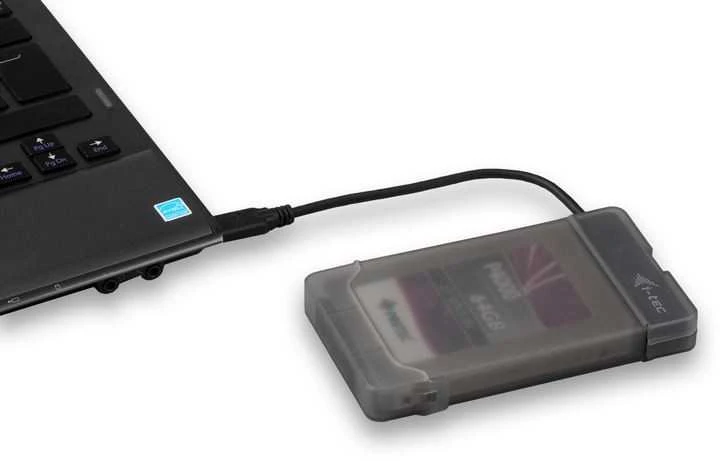 I-tec MYSAFEU313 saugojimo diskų korpusas 2.5" HDD / SSD aptvaras Juoda