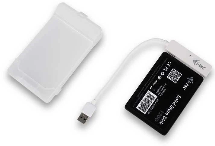 I-tec MYSAFEU314 saugojimo diskų korpusas 2.5" HDD / SSD aptvaras Balta