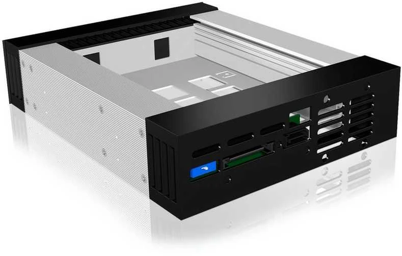 ICYBOX IB-129SSK-B Icy Box mobilus stovas skirtas 3.5/2.5 SATA/SAS HDD, Juodas