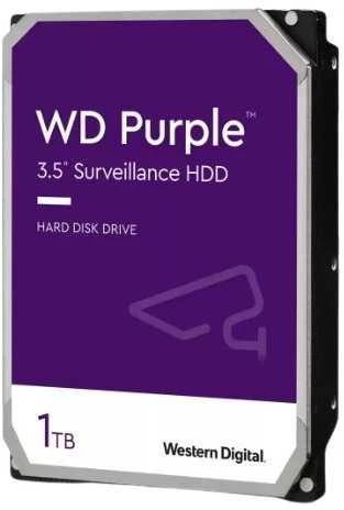 Western Digital | Hard Drive | Violetinė Surveillance WD11PURZ | 5400 RPM | 1000 GB
