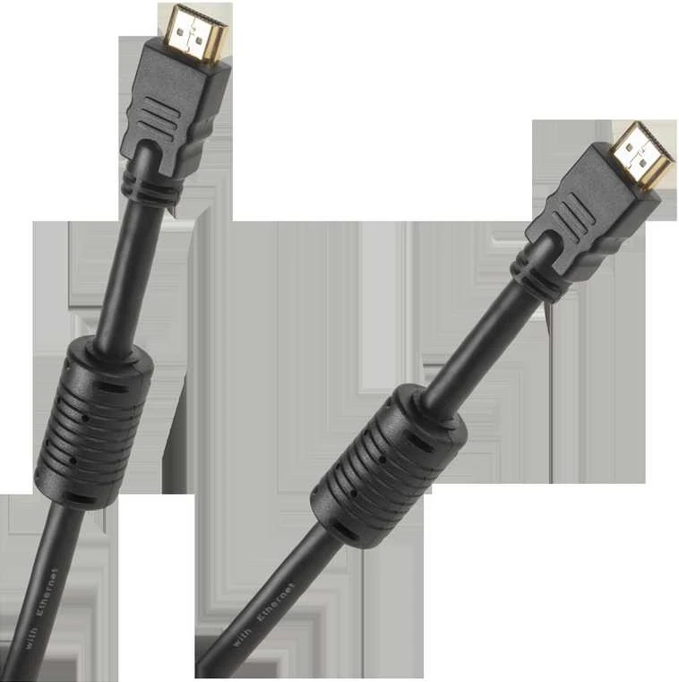 HDMI kabelis su feritiniais filtrais
