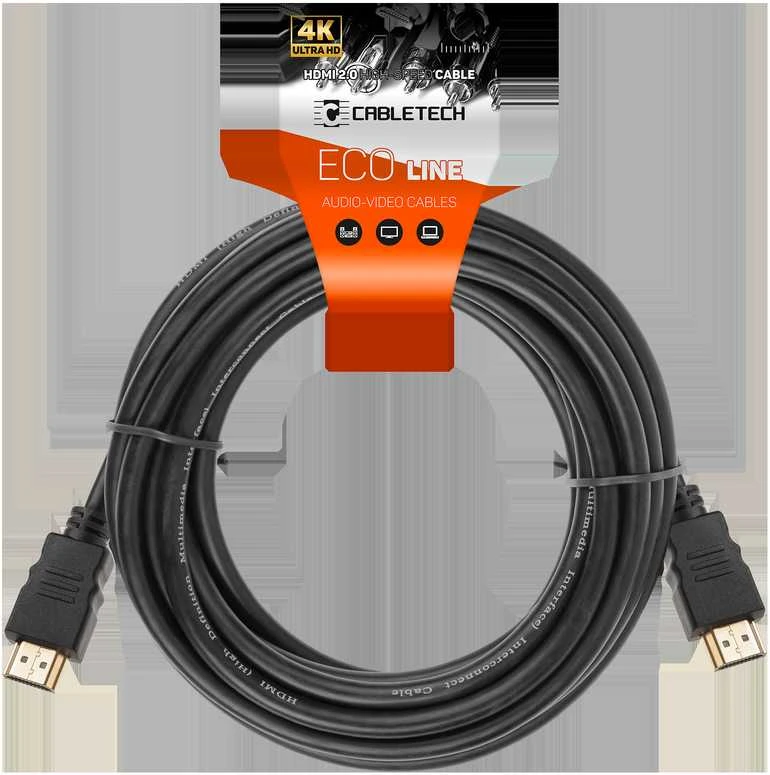 Cabletech Eco Line HDMI - HDMI 4K kabelis 10m