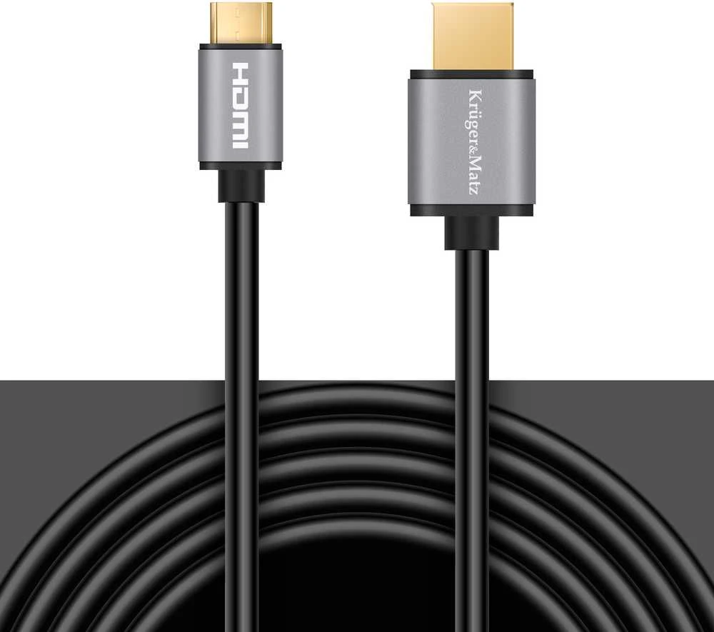 Kruger & Matz Basic HDMI – miniHDMI kabelis 1.8m