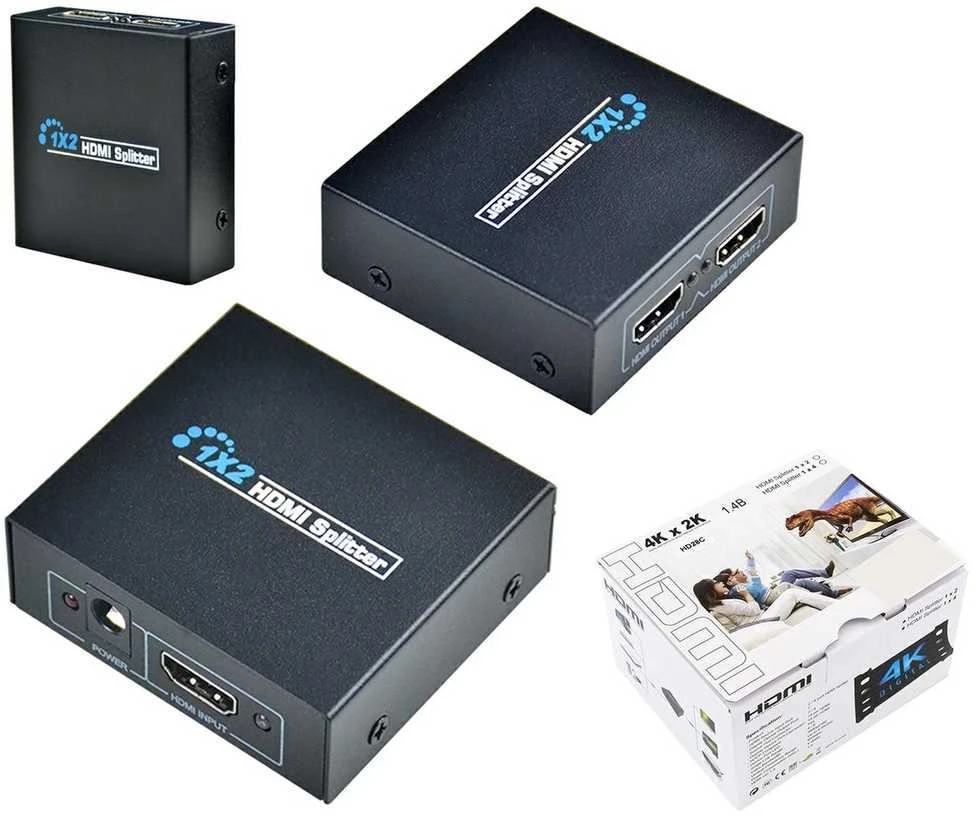 ATL Skirstytuvas SPLITTER HDMI 1x2 4K