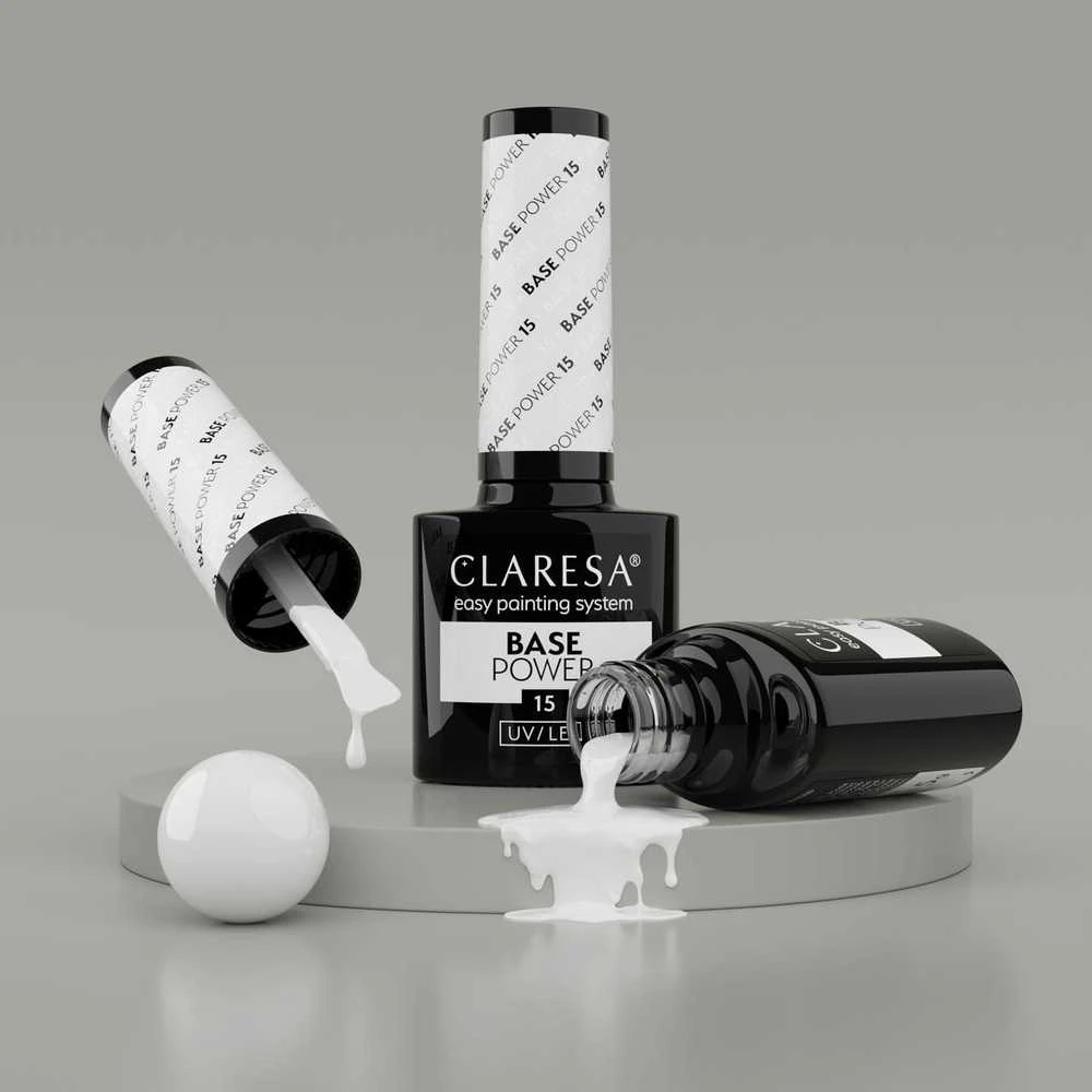 Activeshop Hibridinis nagų pagrindas Claresa Power Base, 15, 5 g