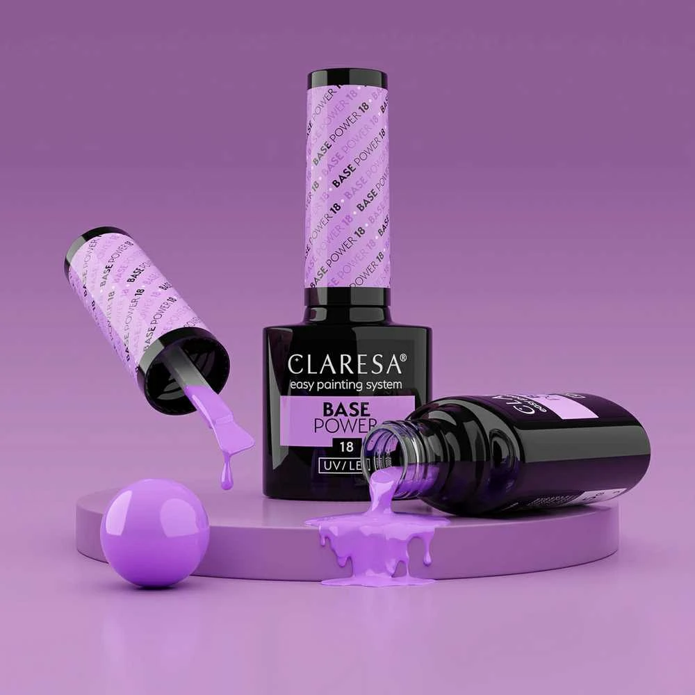 Activeshop Hibridinis nagų pagrindas Claresa Power Base, 18, 5 g