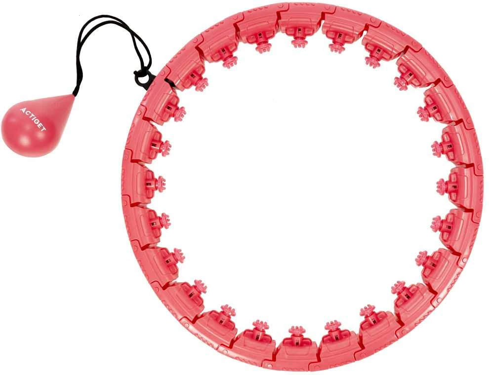 Springos Hula Hoop lankas raudonas