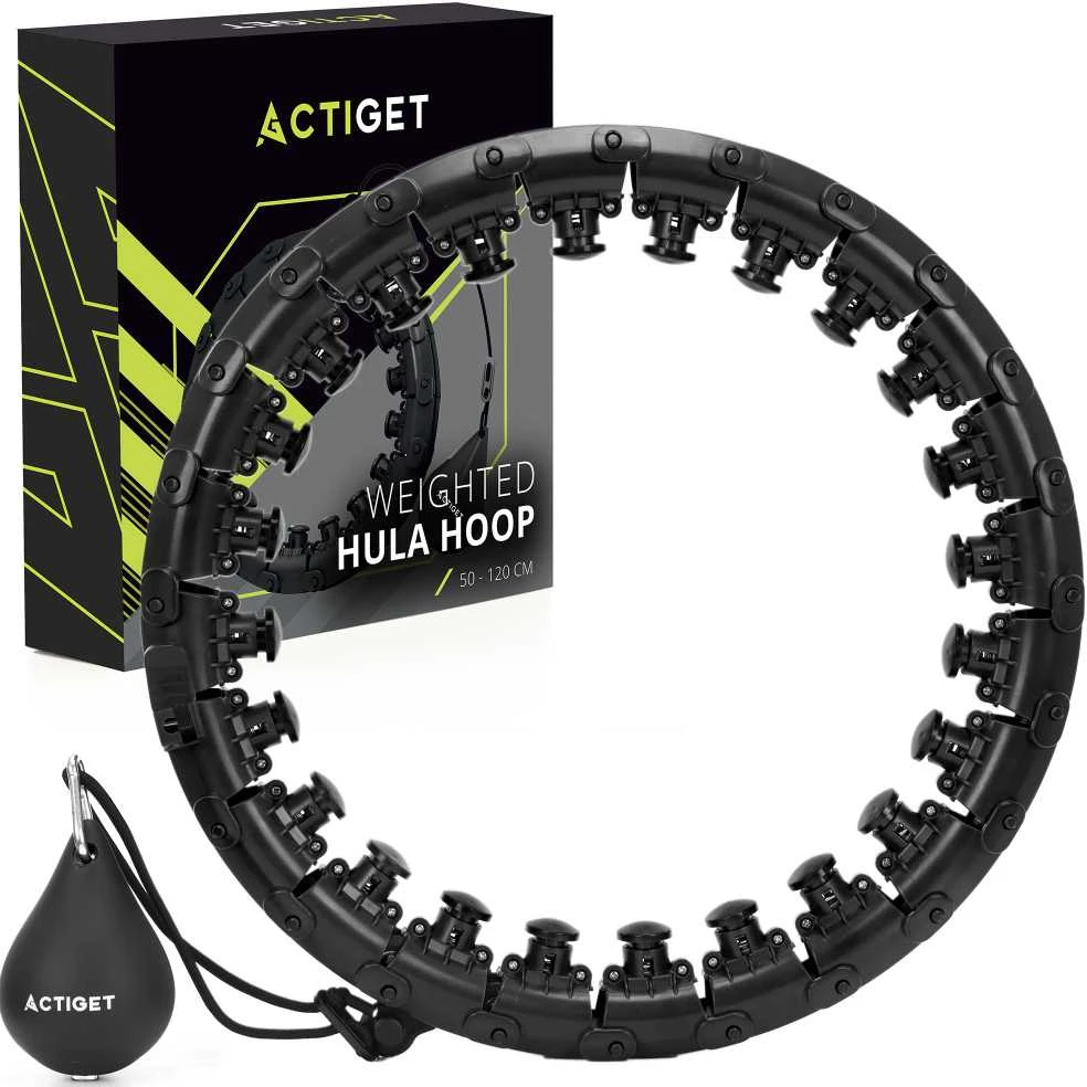 Springos Hula Hoop lankas su svoriu