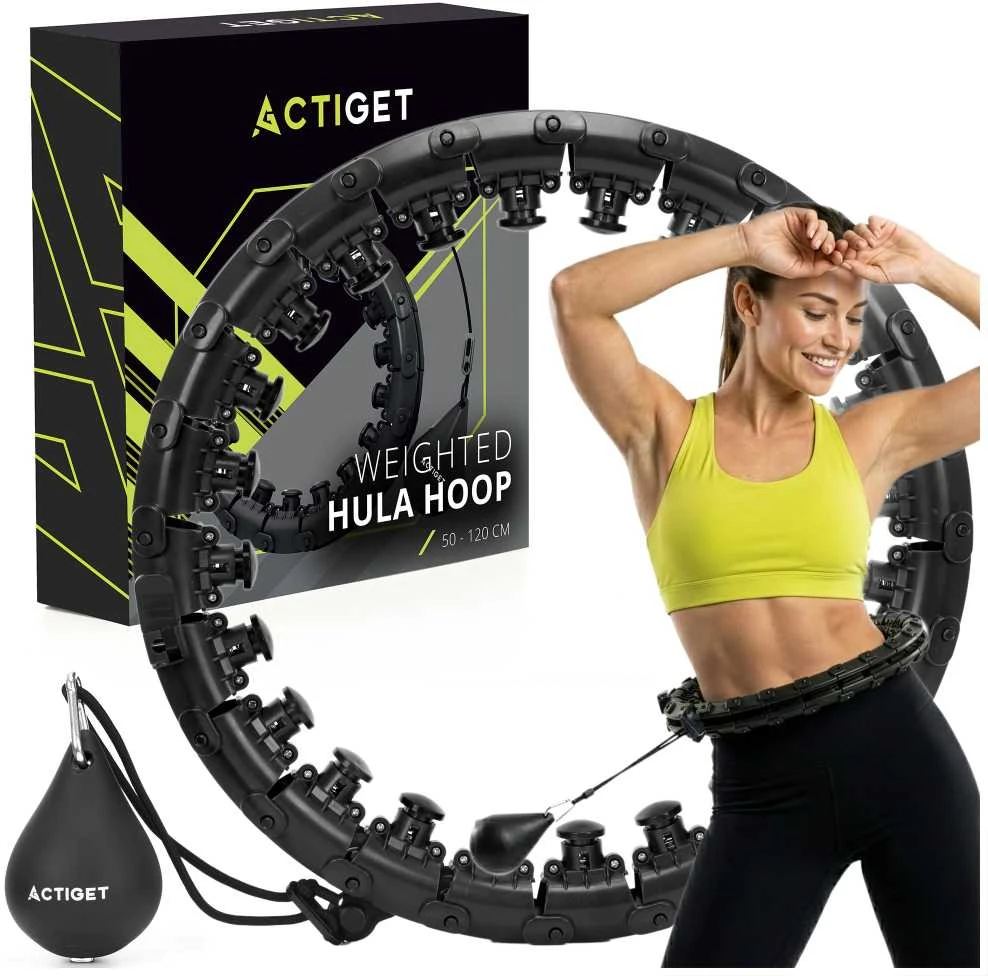 Springos Hula Hoop lankas su svoriu