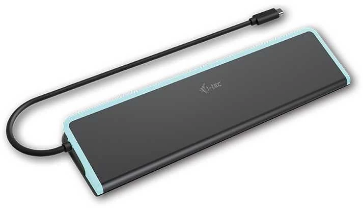 I-TEC USB-C metalinis ergonomiškas 4K 3x Ekrano prijungimo stotelė su PD 100 W