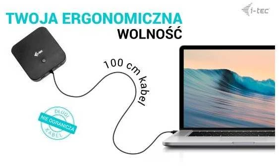 Docking station I-TEC Dual USB-C