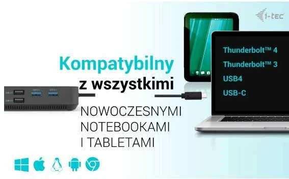 Docking station I-TEC Dual USB-C