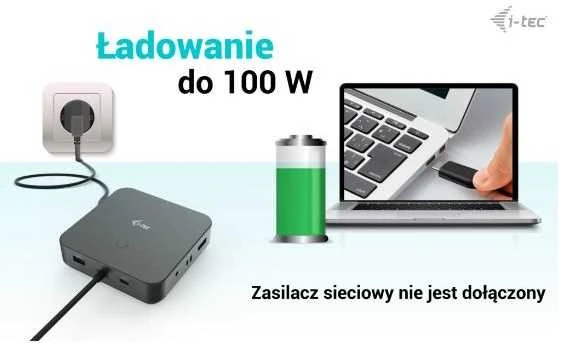 Docking station I-TEC Dual USB-C