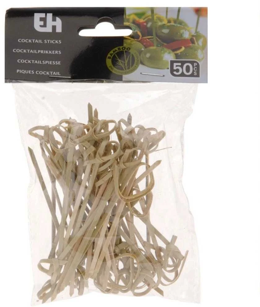 Mondex Iešmeliai bambukinė 9 cm 50 vnt.