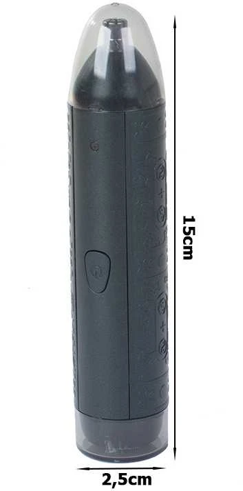 Įkraunamas trimeris nosiai, ausims ir barzdai su USB-C