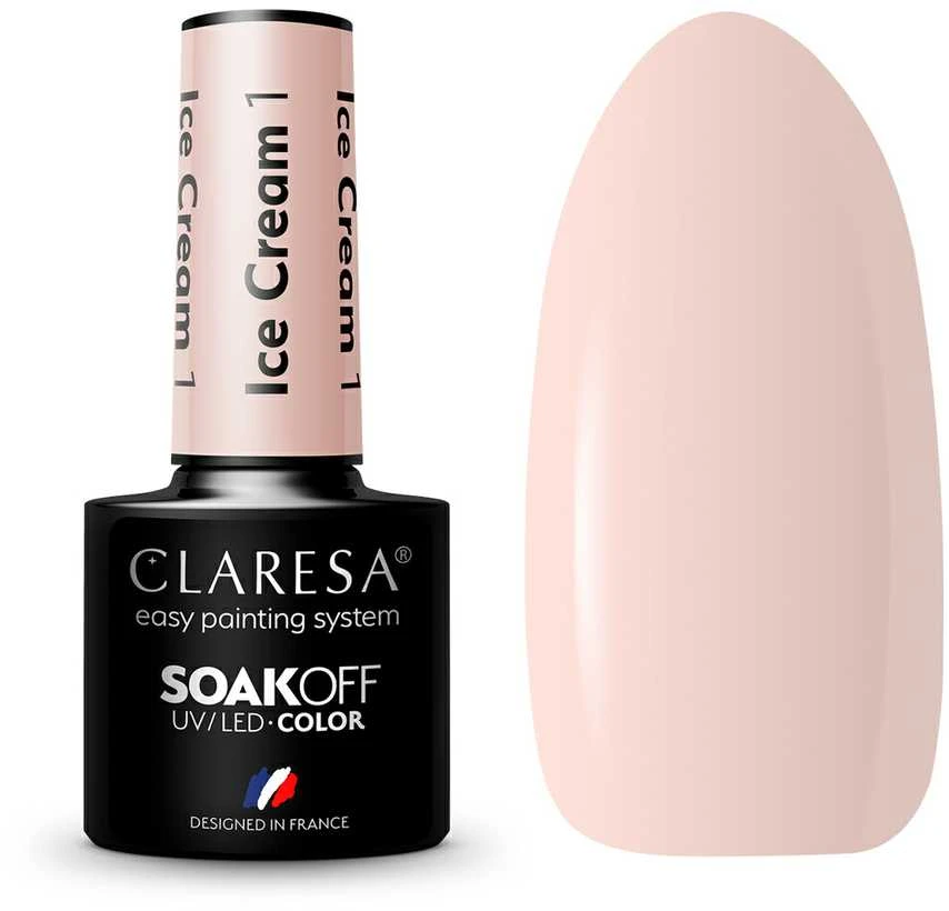 Activeshop Claresa Soak Off UV/LED Ice Kreminis 1, 5 g