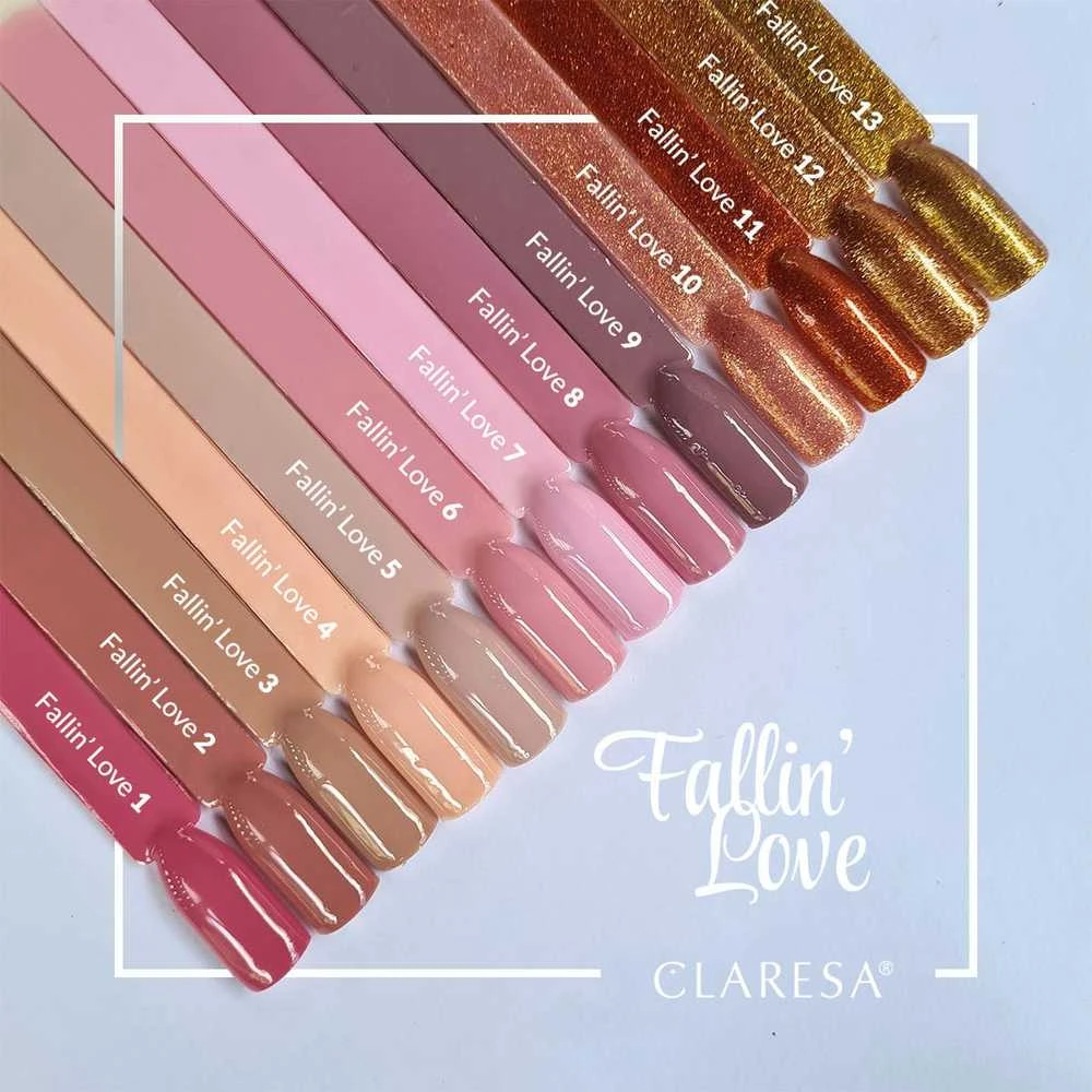 Activeshop Ilgalaikis hibridinis nagų lakas Claresa, Fallin