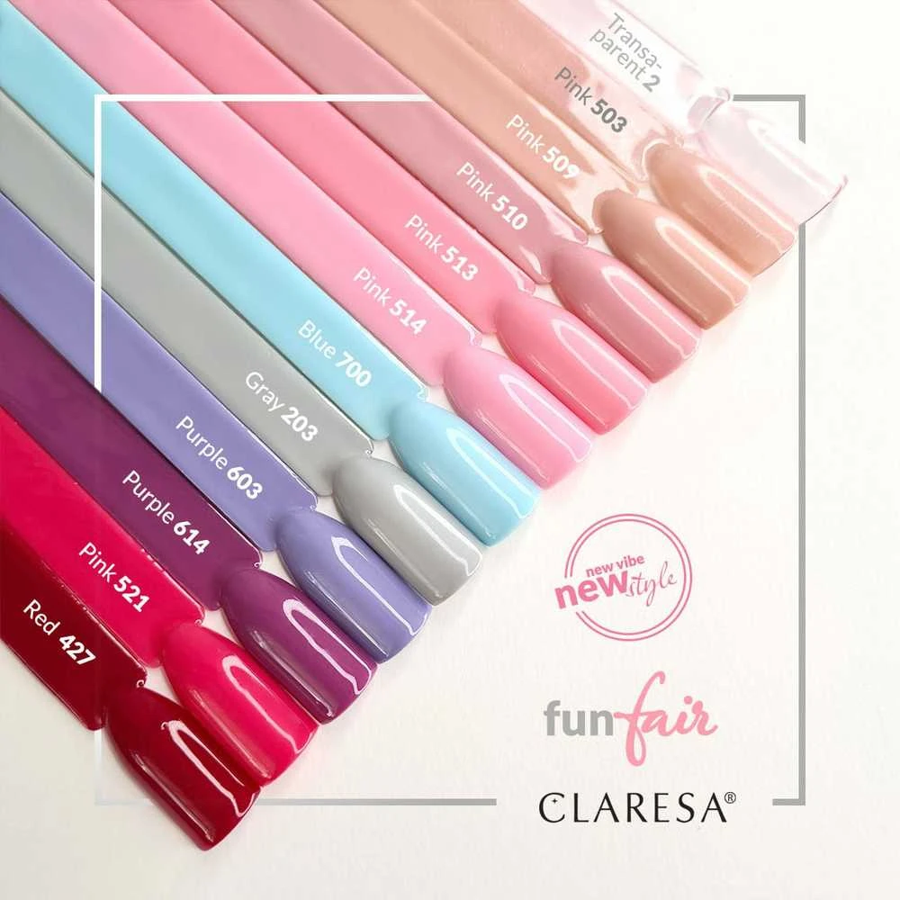 Activeshop Claresa Soak Off UV/LED Violetinė 603, 5 g