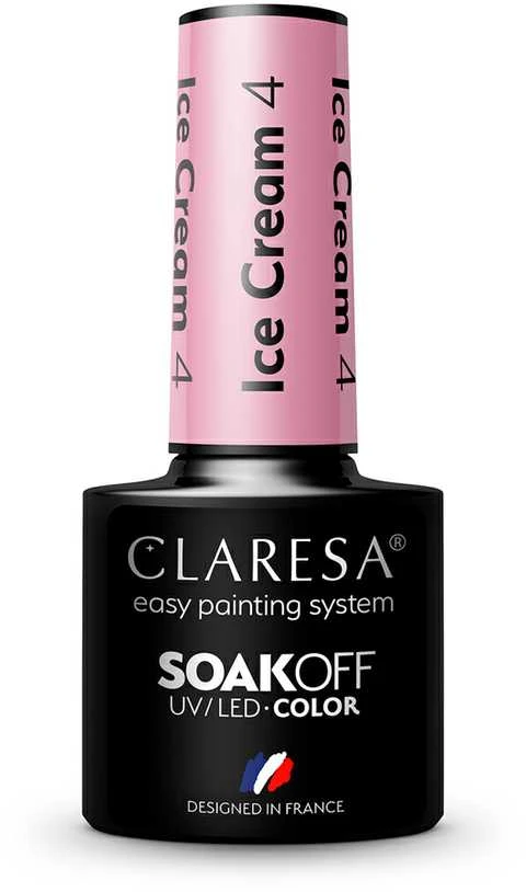 Activeshop Claresa Soak Off UV/LED Ice Kreminis 4, 5 g